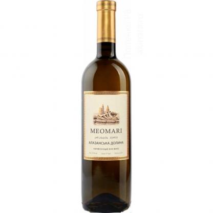 Вино Алазанська долина біле напівсолодке Meomari 0,75 л 12% Вина та ігристі на RUMKA. Тел: 067 173 0358. Доставка, гарантія, кращі ціни!