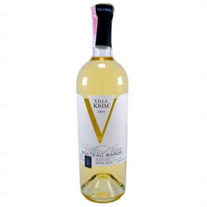 Вино Villa Krim Shateau Baron біле напівсолодке 0,75л 10-13% Вино напівсолодке на RUMKA. Тел: 067 173 0358. Доставка, гарантія, кращі ціни!