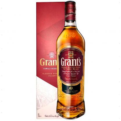 Виски бленд Grant's The Family Reserve 0,7л 40% в подарочной коробке Крепкие напитки в RUMKA. Тел: 067 173 0358. Доставка, гарантия, лучшие цены!