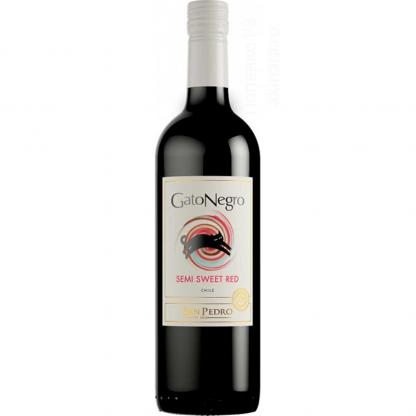 Вино Gato Negro red semi sweet червоне напівсолодке 0,75л 10-13% Вина та ігристі на RUMKA. Тел: 067 173 0358. Доставка, гарантія, кращі ціни!