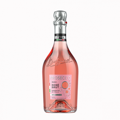 Вино ігристе Prosecco Rose Brut DOC 0,75л 11% Шампанське брют на RUMKA. Тел: 067 173 0358. Доставка, гарантія, кращі ціни!