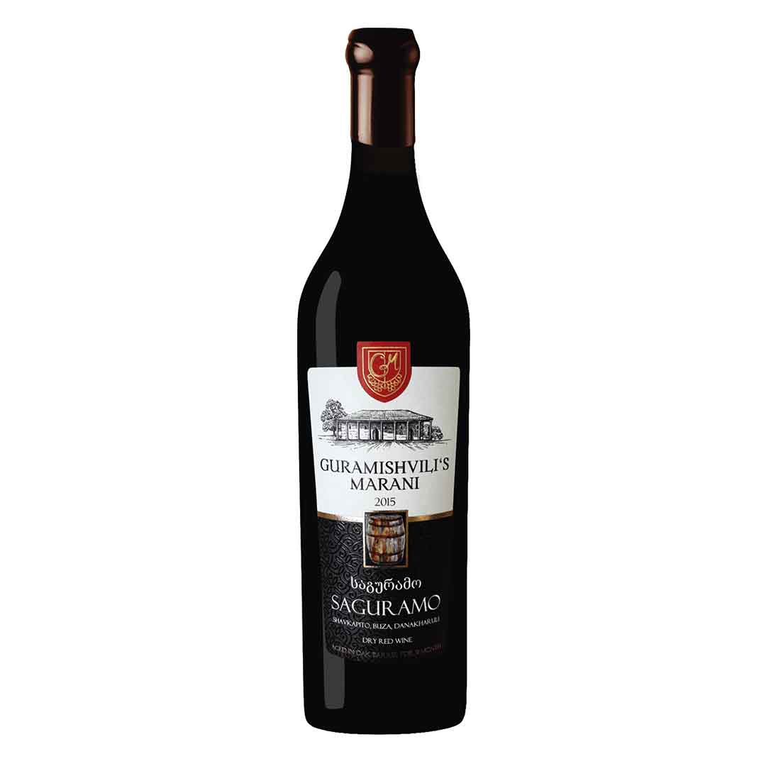 Вино Guramishvili's Marani Сагурамо красное сухое 0,75л 13%