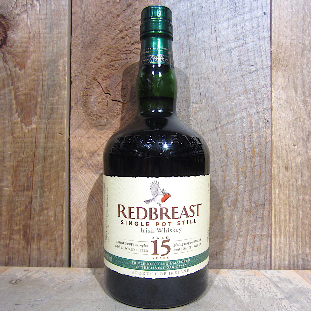 Виски Redbreast 15 лет выдержки 0,7 л 46% в подарочной упаковке купить