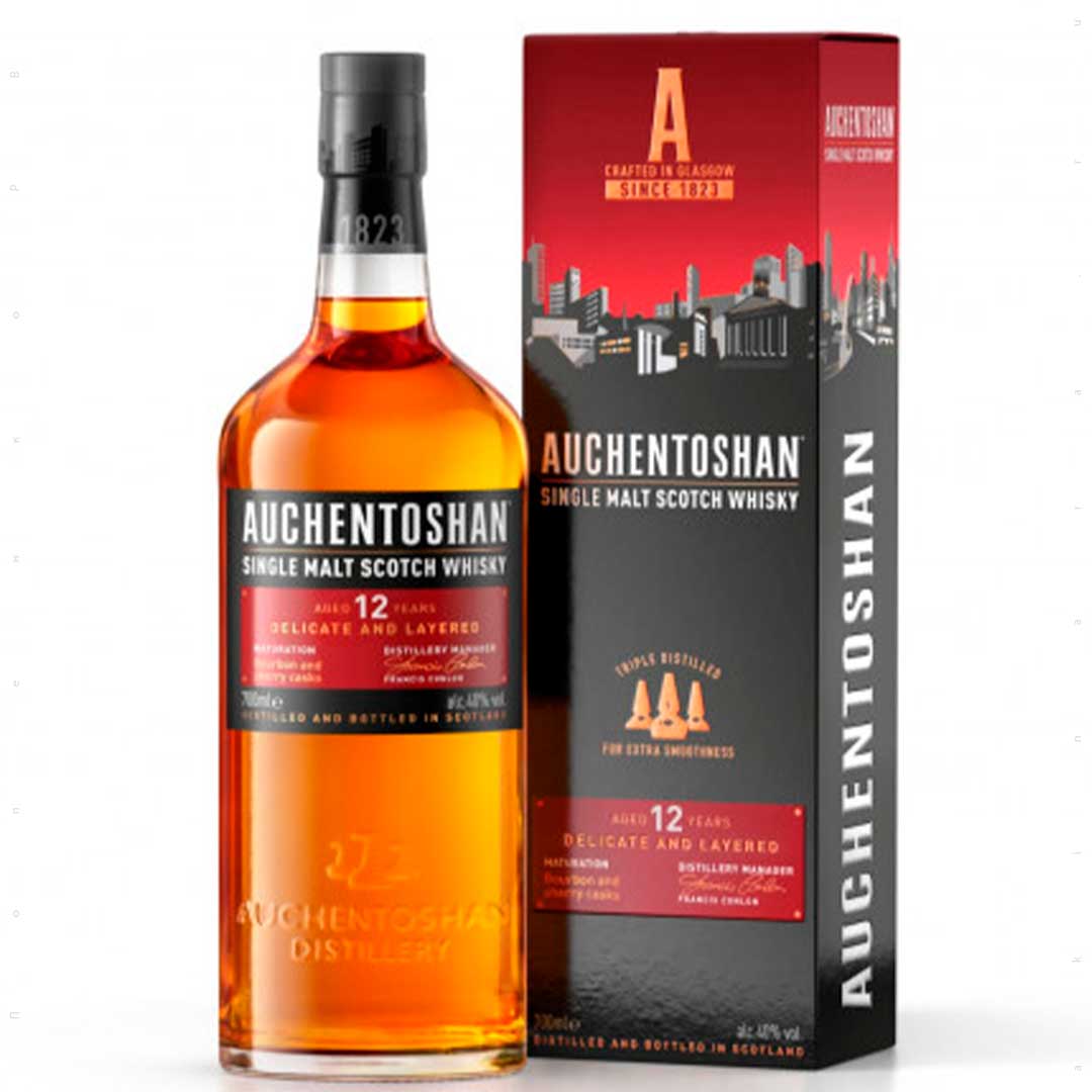 Виски Auchentoshan 12 лет выдержки 0,7 л 40%
