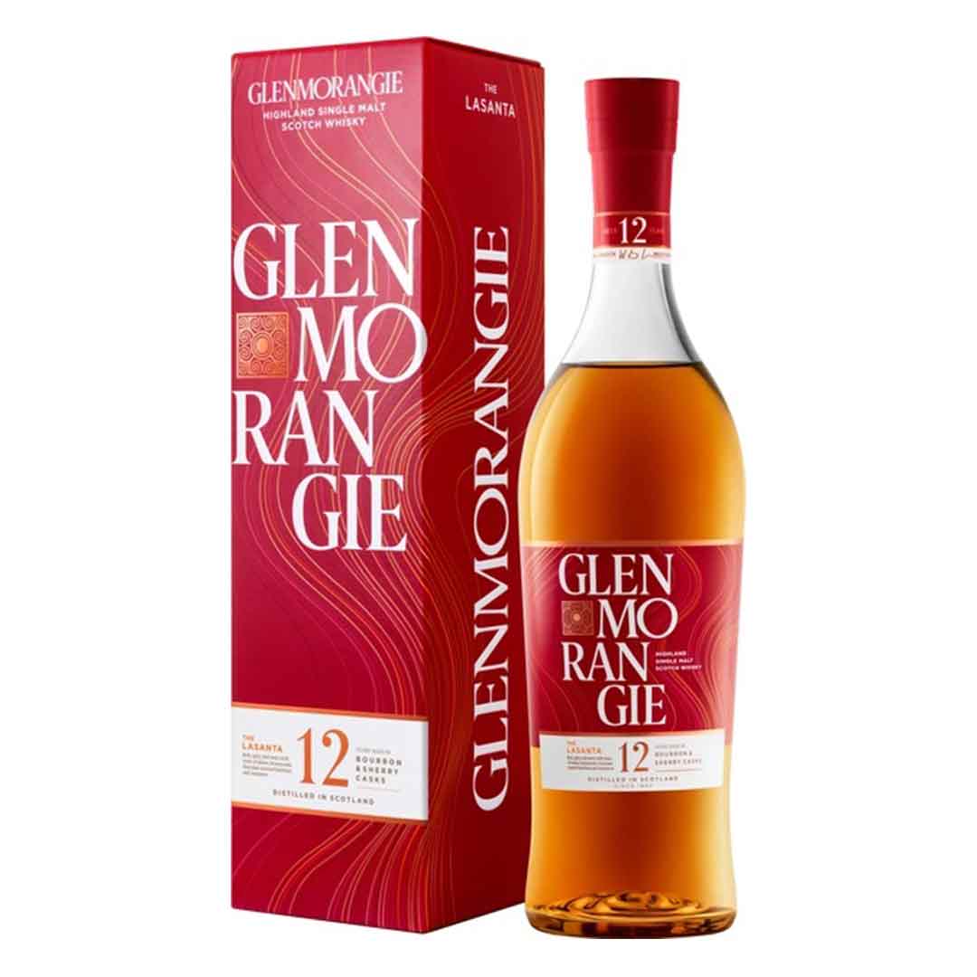 Виски Glenmorangie Lasanta 0,7л 43% в подарочной упаковке