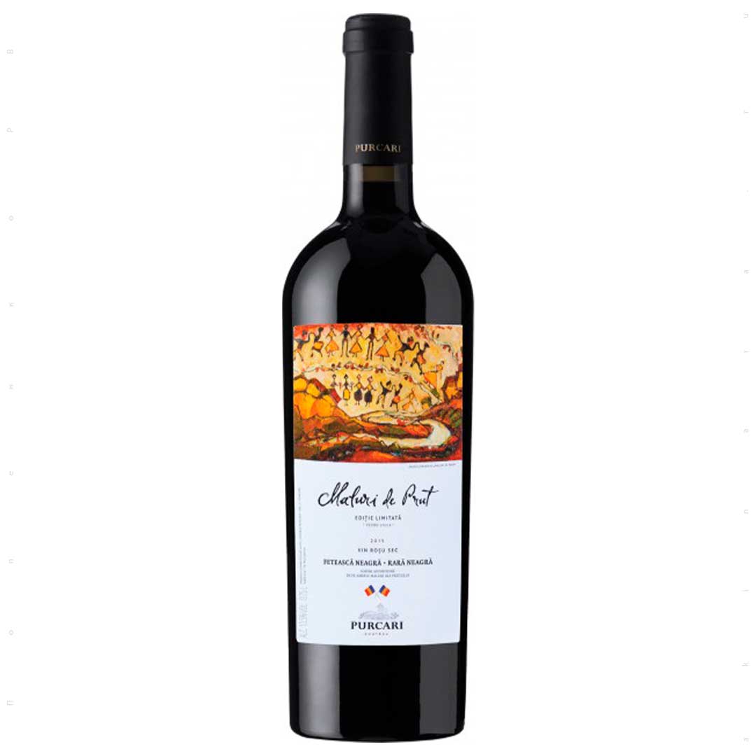 Вино Purcari Maluri de Prut Feteasca Neagra &amp; Rara Neagra красное сухое 0,75л 13,5%