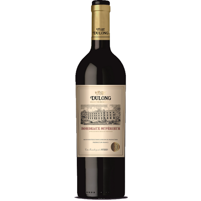 Вино Dulong Bordeaux Superieur червоне сухе 0,75л 14%