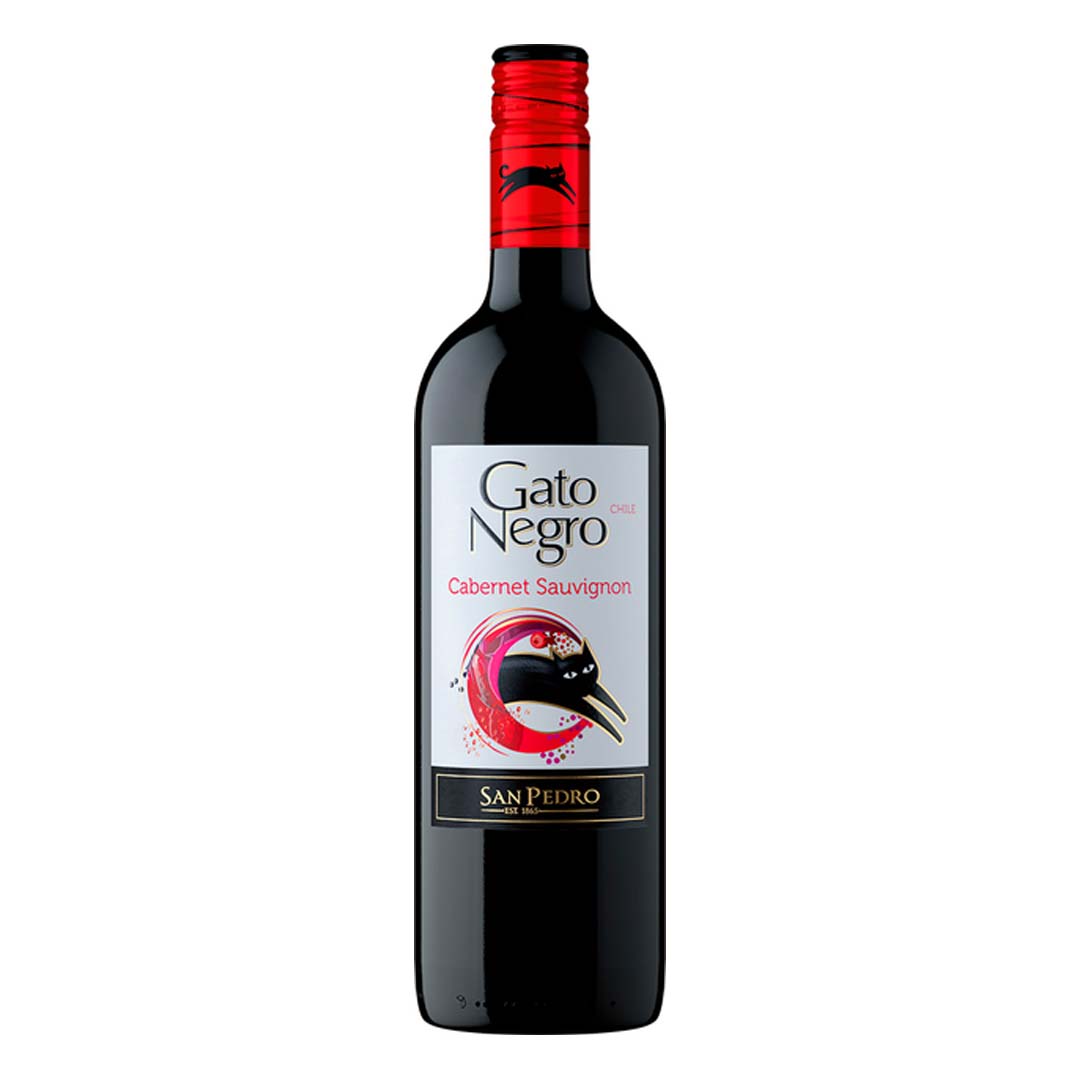 Вино Gato Negro Cabernet Sauvignon красное сухое 0,75л 13%