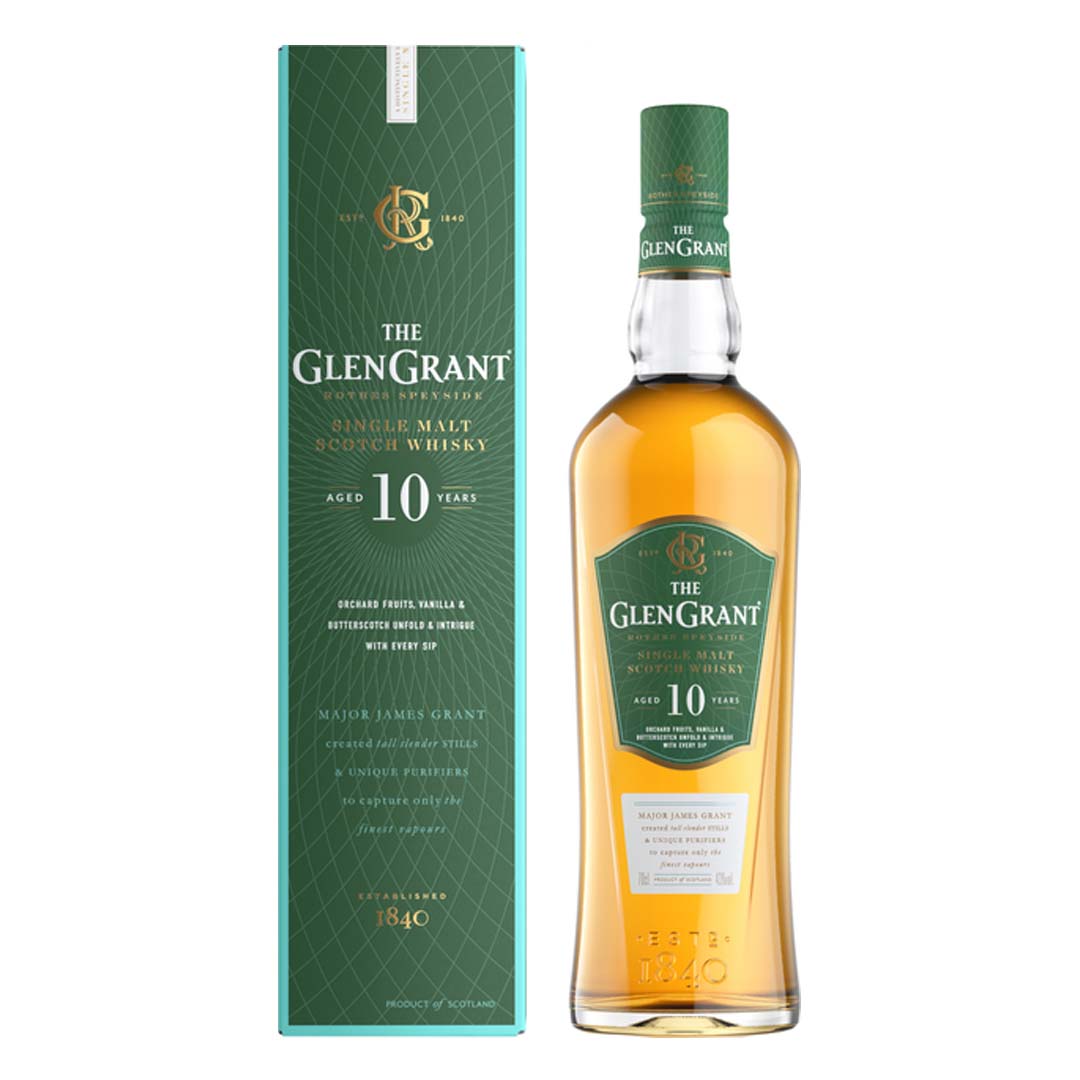 Виски Glen Grant 10 лет выдержки 0,7 л 40%