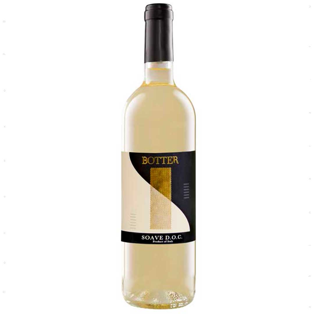 Вино Botter Soave DOC 2018 белое сухое 0,75л 12%