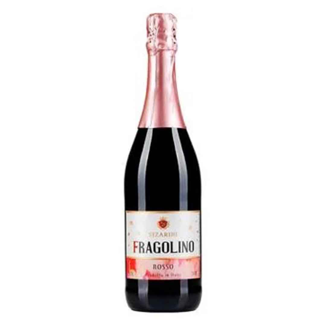 Вино ігристе Sizarini Fragolino Rosso червоне солодке 0,75л 7,5%