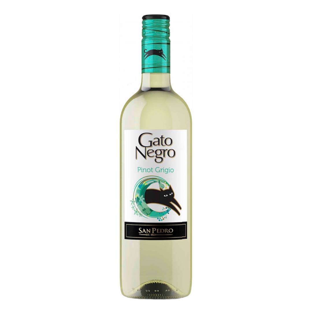 Вино Gato Negro Pinot Grigio белое сухое 0,75л 12,5%