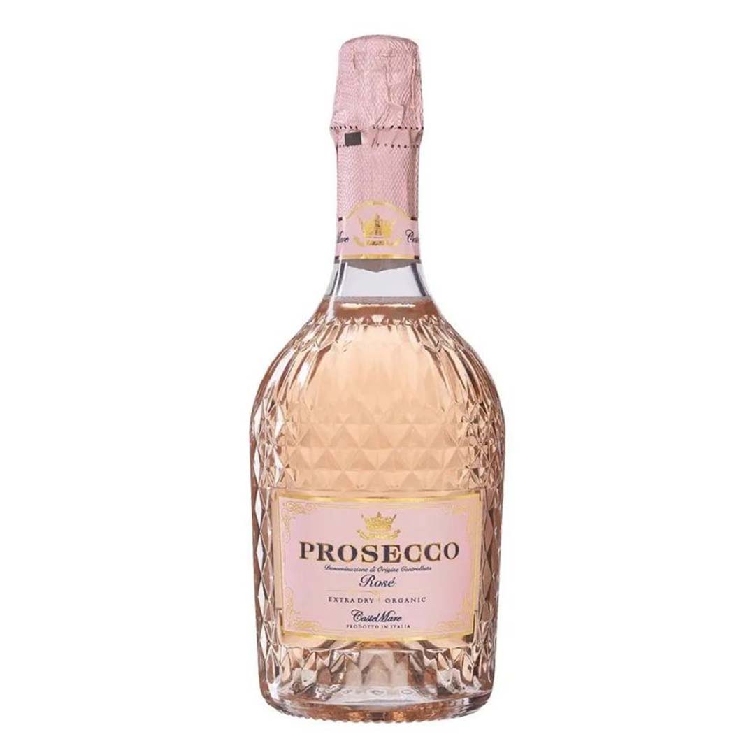 Вино ігристе Mare Magnum Castel Mare Prosecco Rose рожеве екстрасухе 0,75л 11,5%