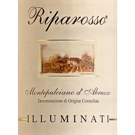 Вино Illuminati Dino Riparosso червоне сухе 0,75л 13,5% купити