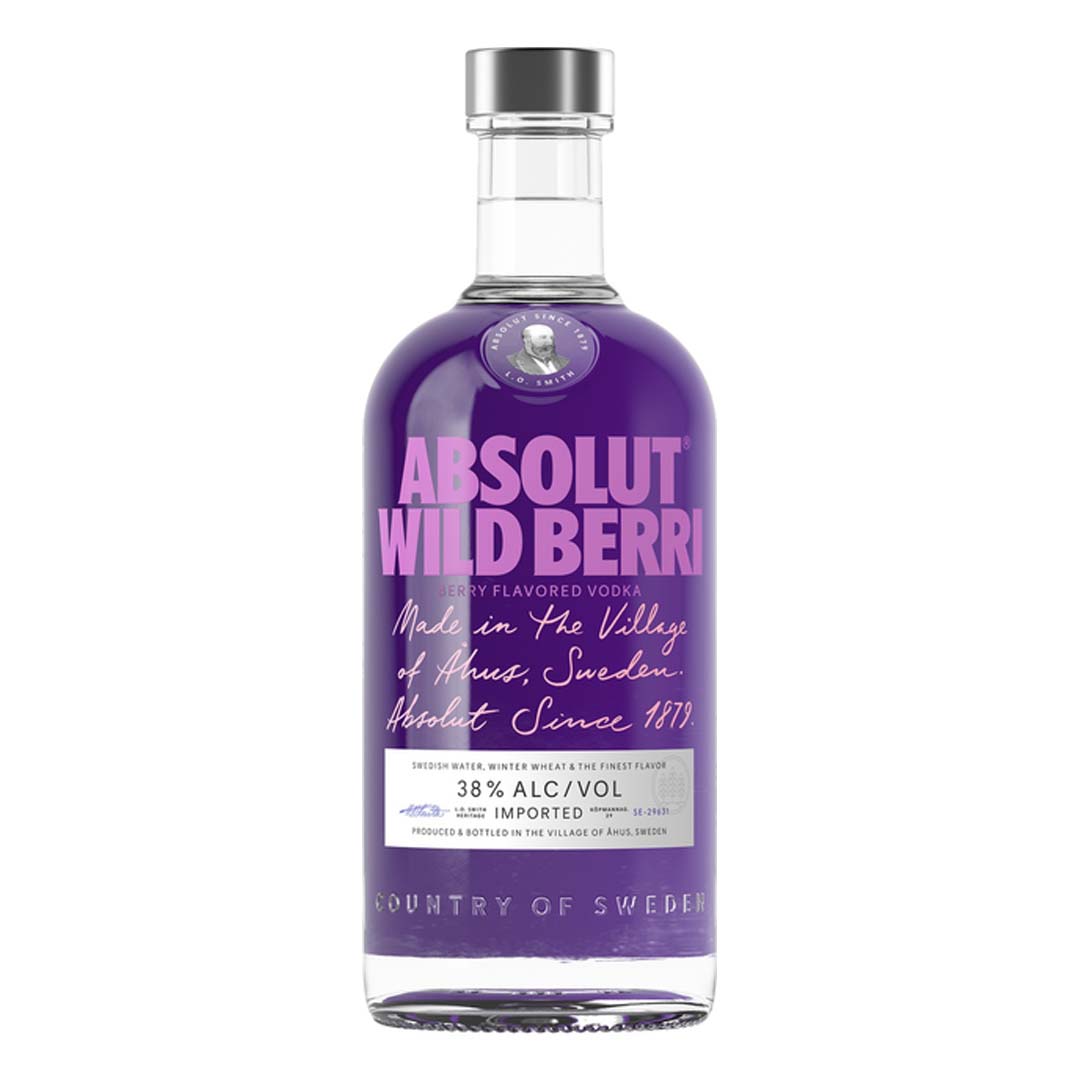 Водка Absolut Wild Berri 0,7л 38%