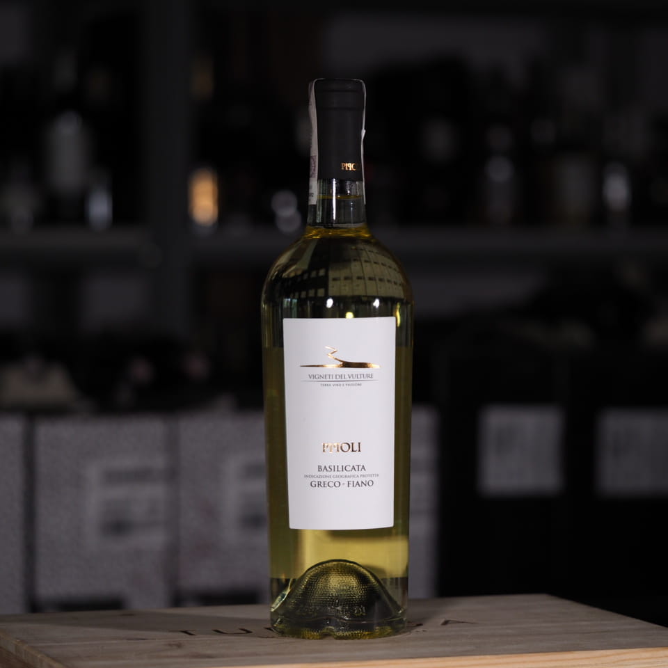 Вино Pipoli Greco Fiano Basilicata IGP біле сухе 0,75л 12% купити