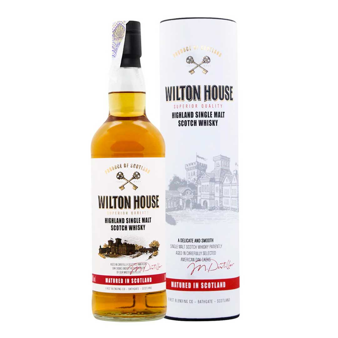 Віскі Wilton House Single Malt Шотландське 0,7л 40%