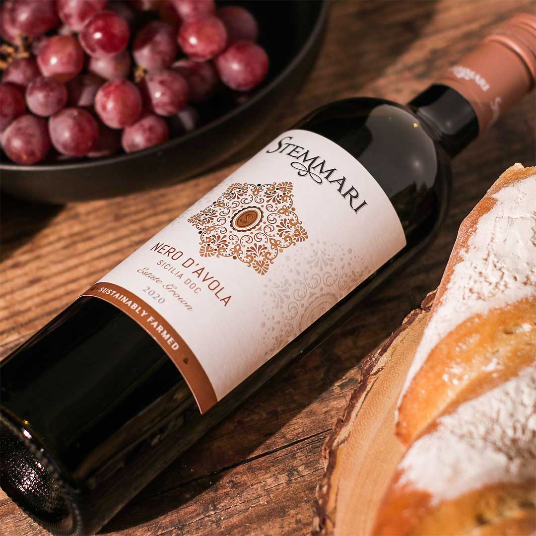 Вино Stemmari Nero d'Avola Sicilia красное полусухое 0,75л 13% купить