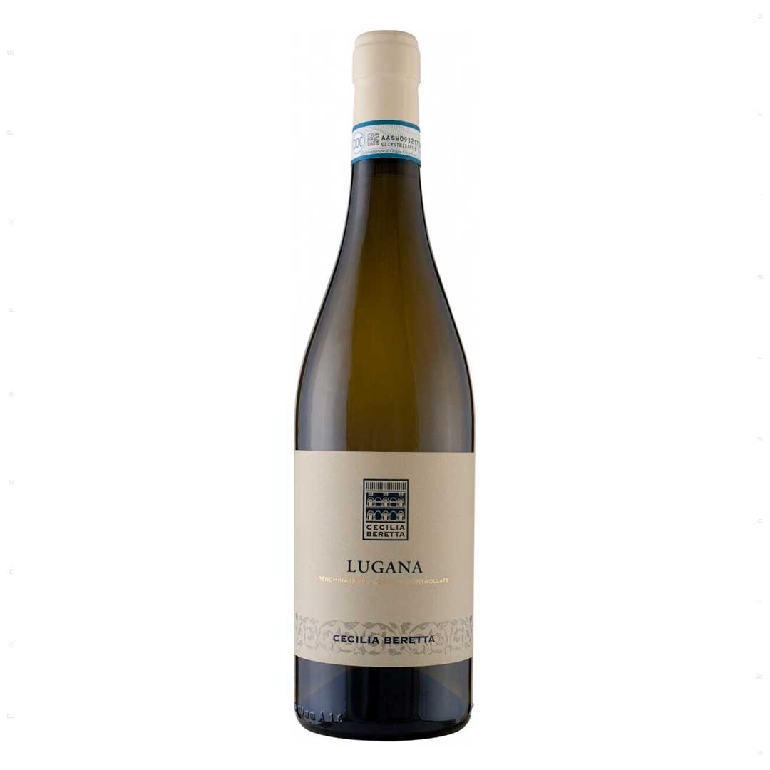 Вино Cecilia Beretta Lugana DOC Ca Nu белое полусухое 0,75л 12,5%
