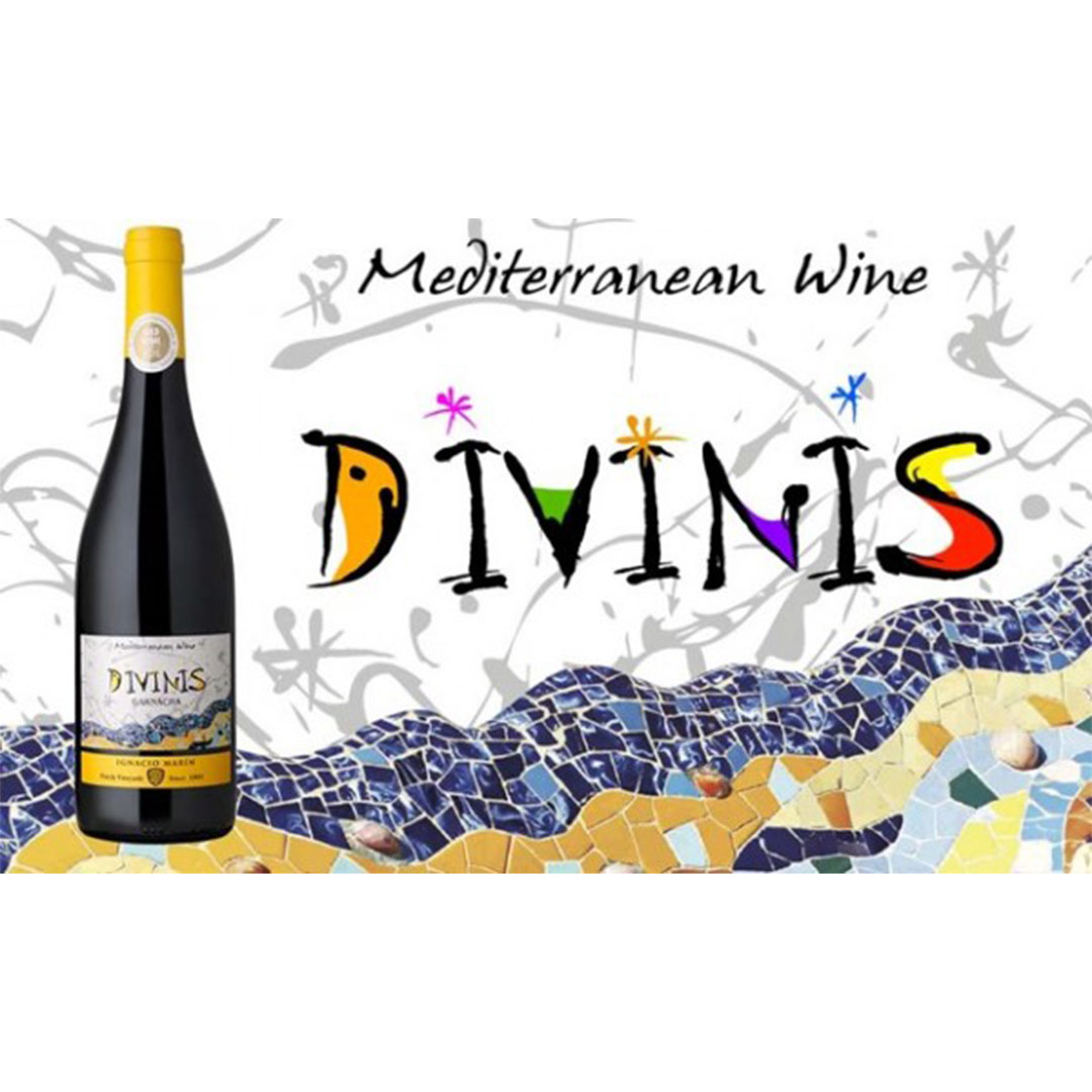 Вино Divinis Mediterranean Garnacha червоне сухе 0,75л 13% купити