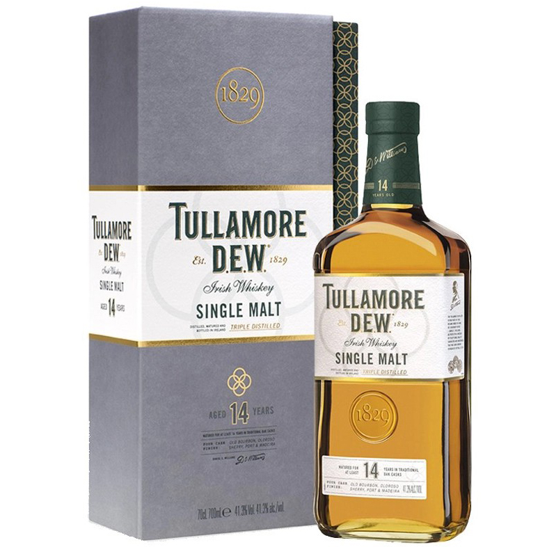 Віскі односолодовий Tullamore Dew 14 yo Single Malt 0,7 л 41,30%
