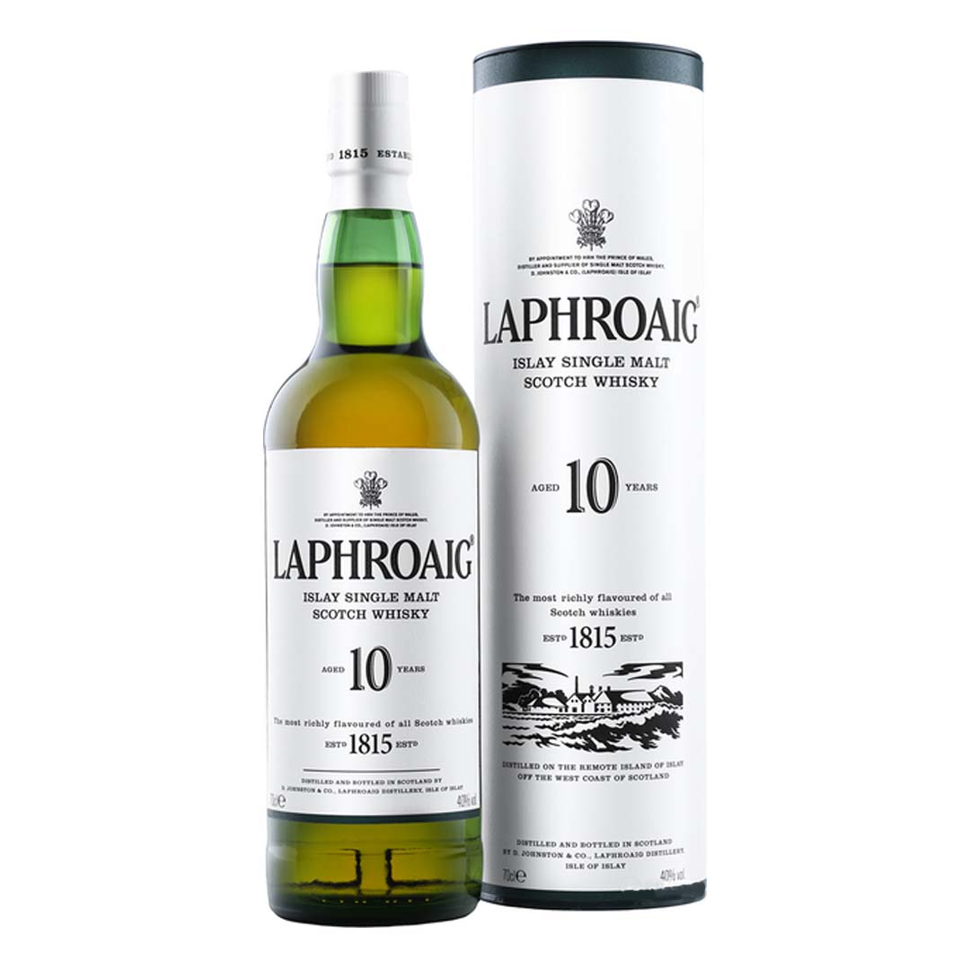 Виски Laphroaig 10 лет выдержки 0,7 л 40%