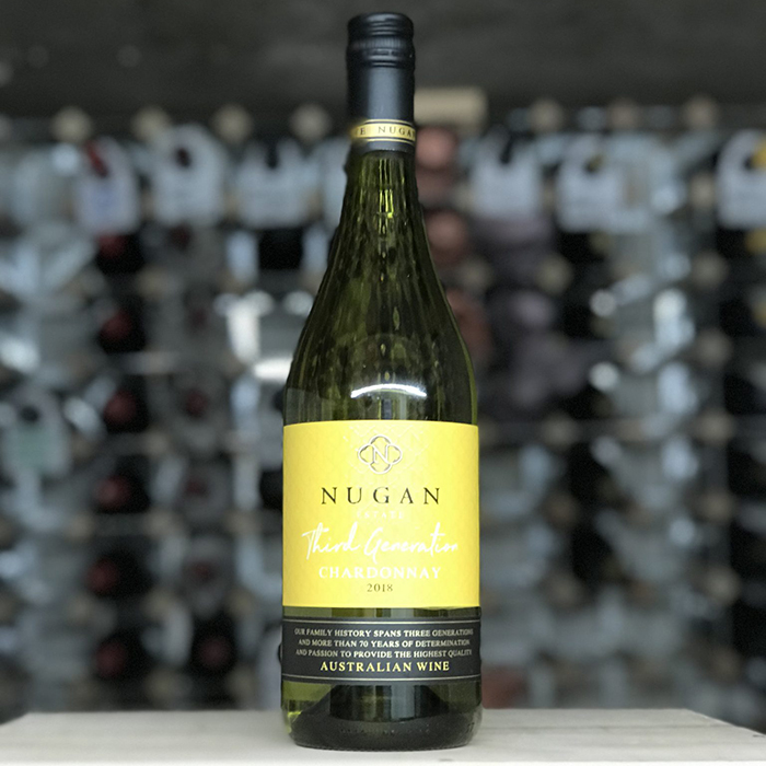 Вино Nugan Estate Chardonnay Third Generation сухое белое 0,75л 13% купить