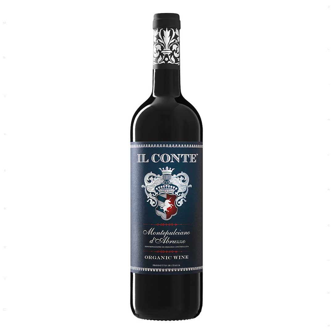 Вино Mare Magnum Montepulciano d'Abruzzo Il Conte Organic красное сухое 0,75 л 13,5%