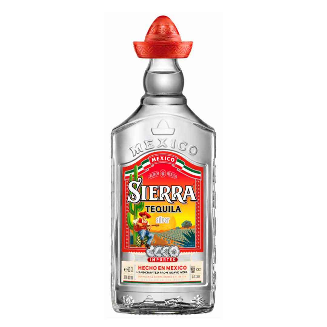 Текила Sierra Silver 0,5л 38%