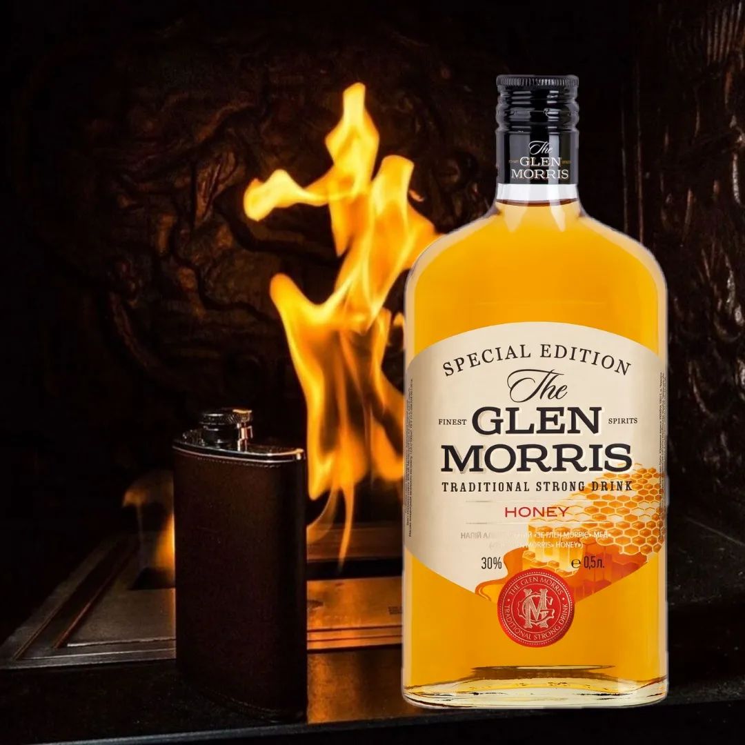 Напій алкогольний the Glen Morris Honey 0,5л 30% в Україні