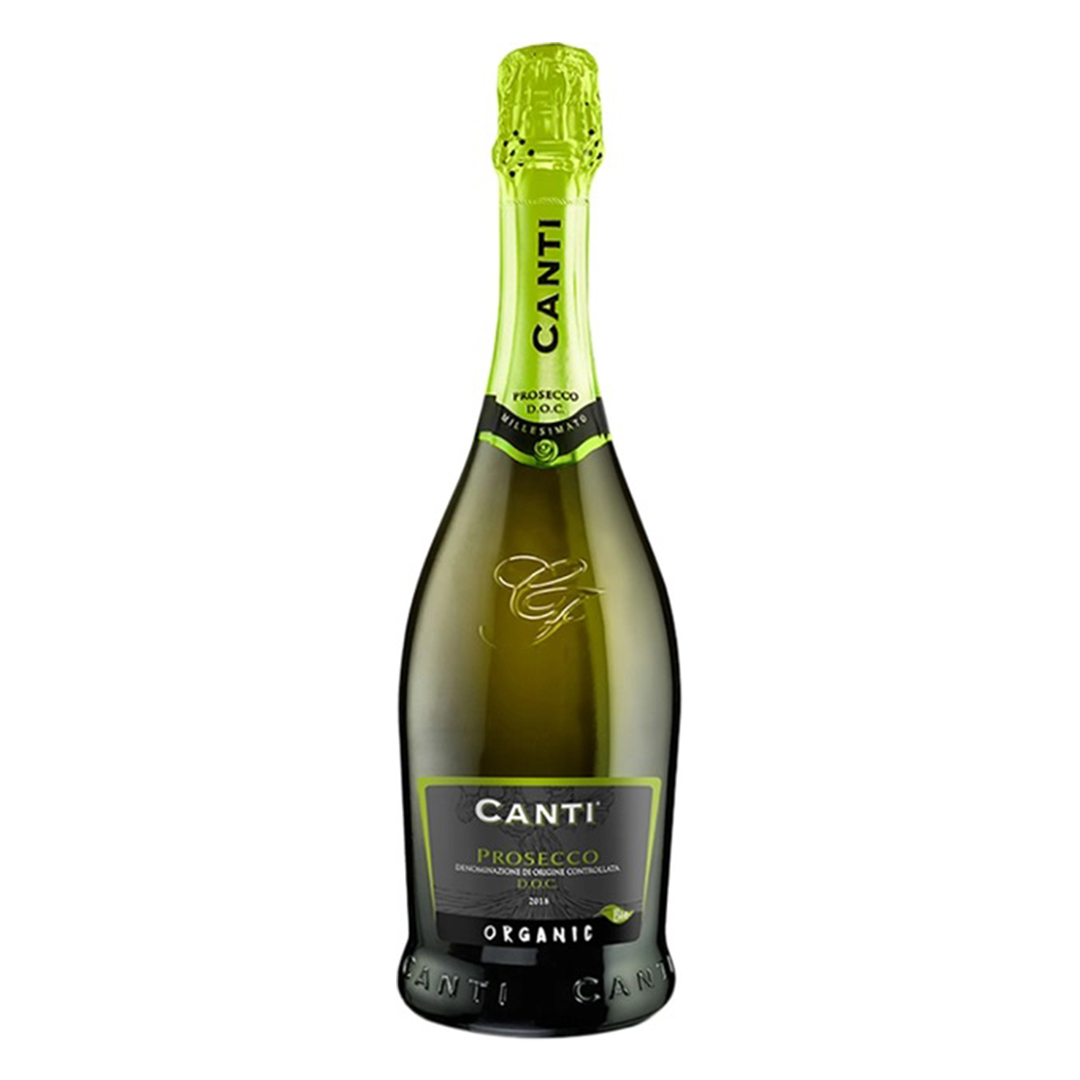 Вино игристое Canti Prosecco Extra Dry Biologico белое экстра-сухое 0,75л 11%