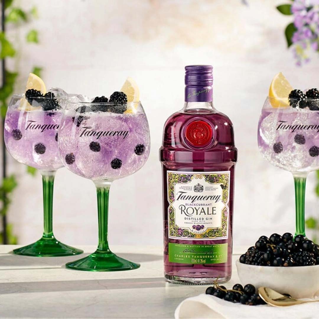 Джин Tanqueray Blackurrant Royale Gin 0,7л 41,3% купити