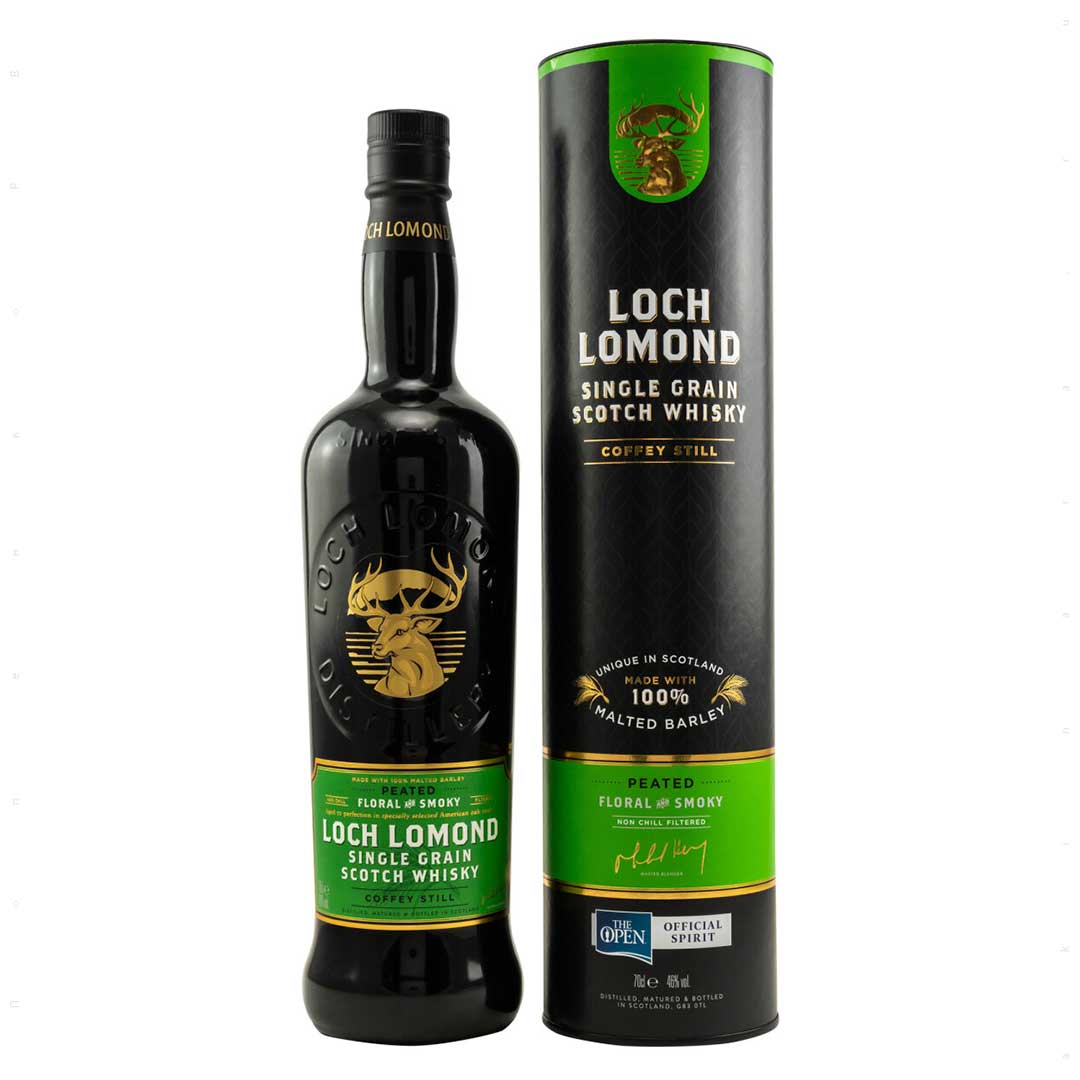 Виски Loch Lomond Peated Single Grain 0,7л 46%
