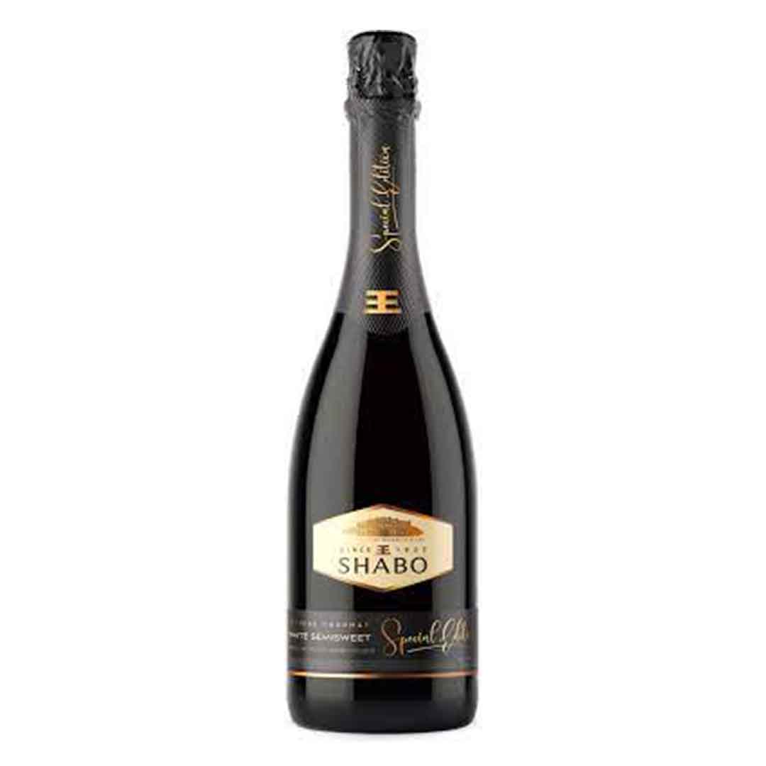 Вино игристое Shabo Gold полусладкое белое 0,75л 10,5-13,5%