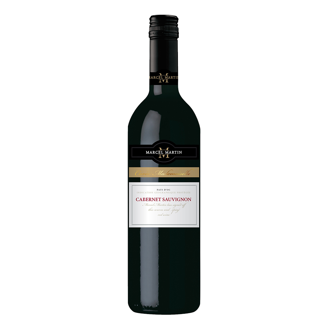 Вино Marcel Martin Cabernet Sauvignon красное сухое 0,75л 13%