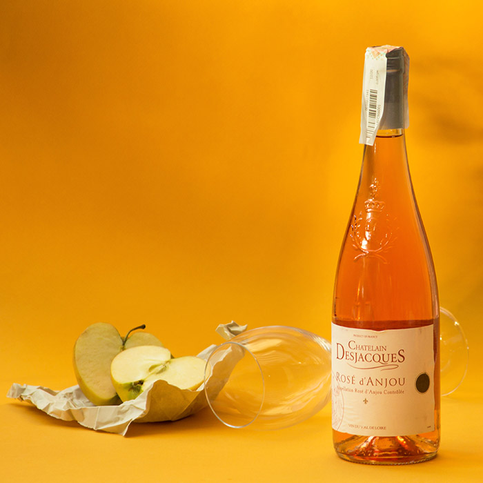 Вино Chatelain Desjacques Rose dAnjou рожеве напівсолодке 0,75л 10,5% в Україні
