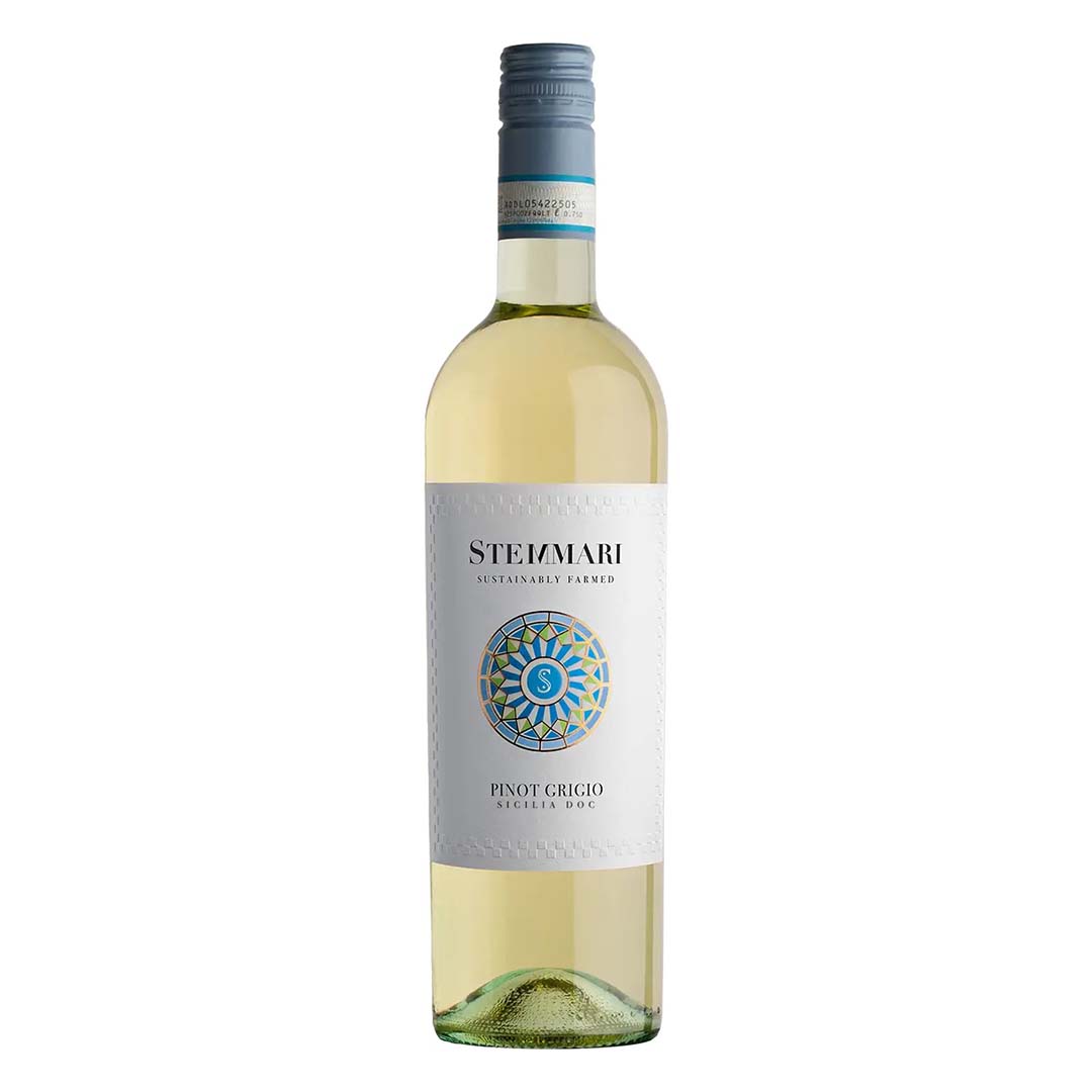 Вино Stemmari Pinot Grigio біле сухе 0,75л 13%