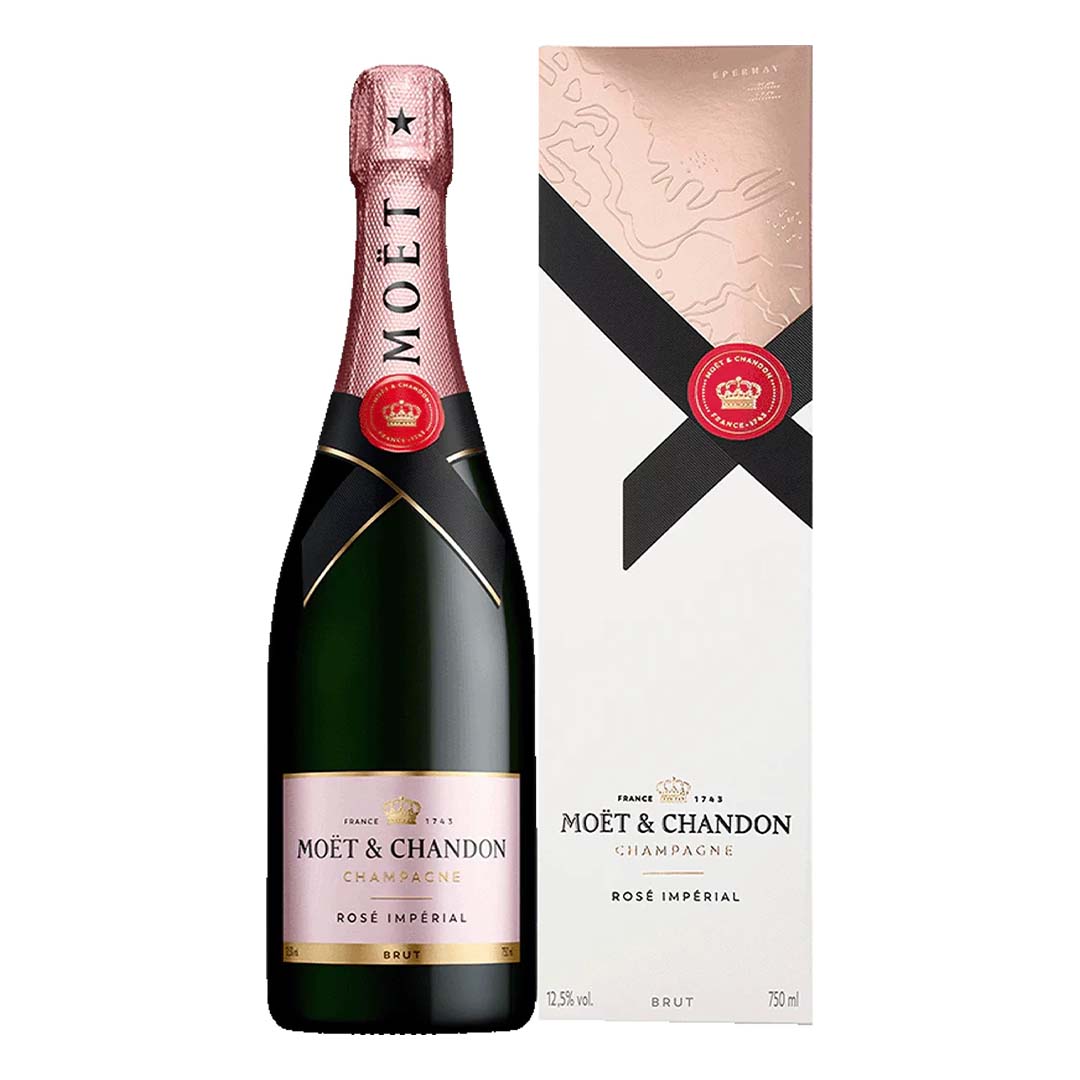 Шампанское Moet + Chandon Nectar Imperial Rose сухое розовое 0,75 л 12%