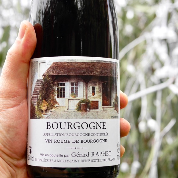 Вино Bourgogne Gerard Raphet сухе червоне 0,75л 13% купити