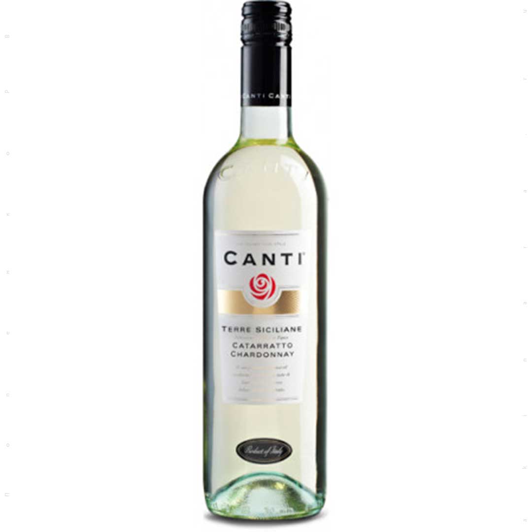 Вино Canti Catarratto Chardonnay Terre Siciliane сухе біле 0,75л 12%