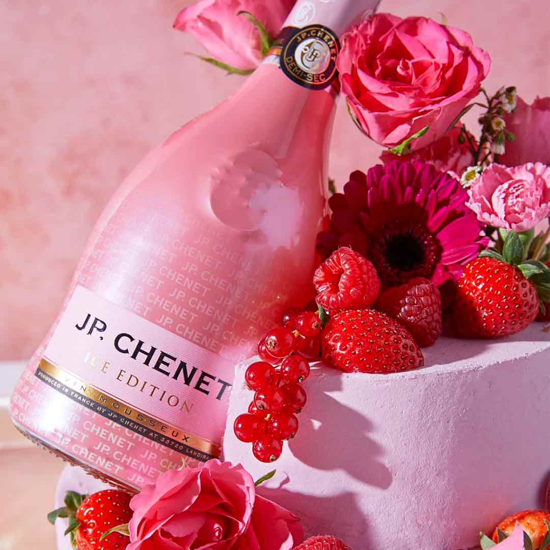 Вино ігристе J.P. Chenet Ice Edition Rose Demi Sec рожеве напівсухе 0,2л 10-13,5% купити