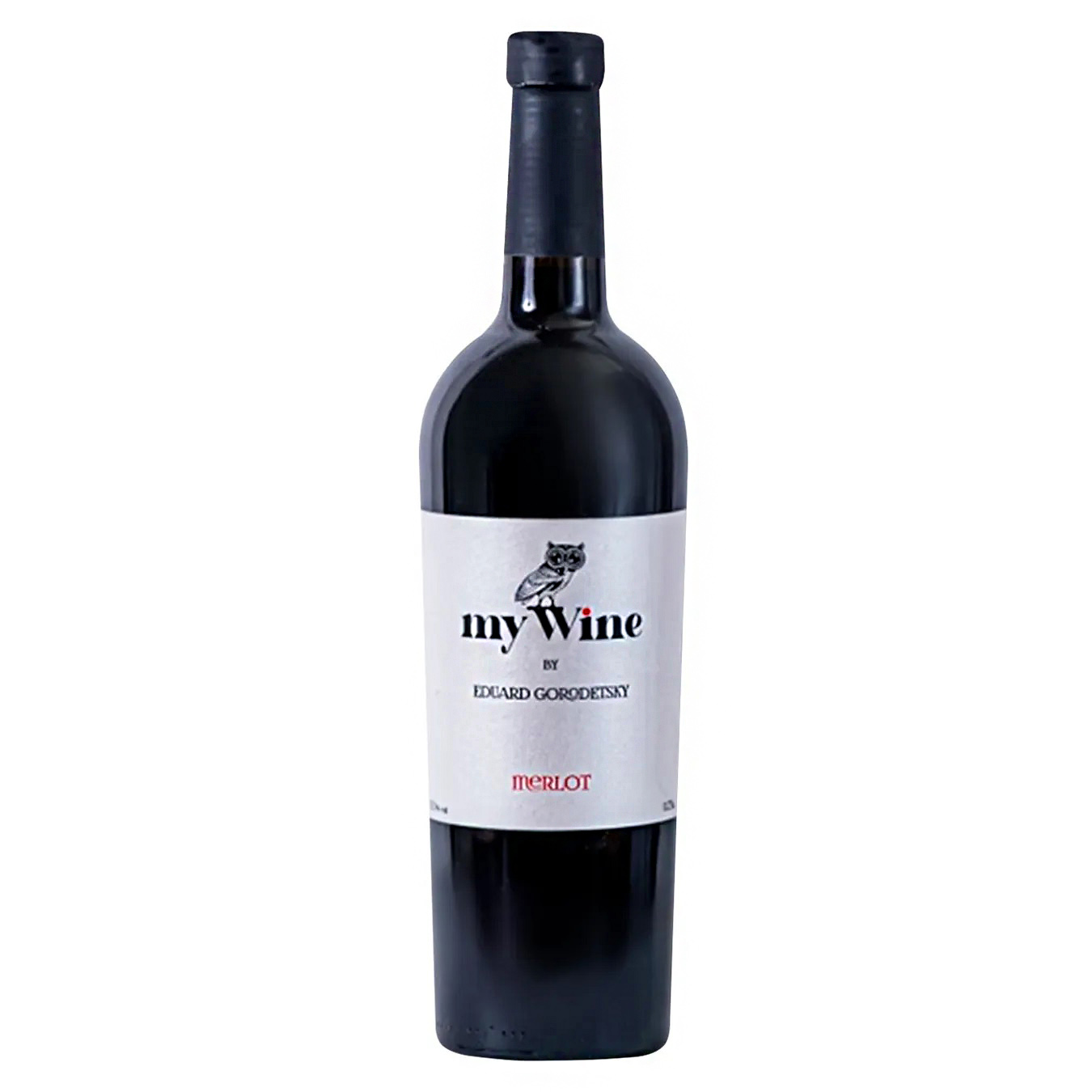 Вино My Wine Eduard Gorodetsky Мерло красное сухое 0,75л 13,0%