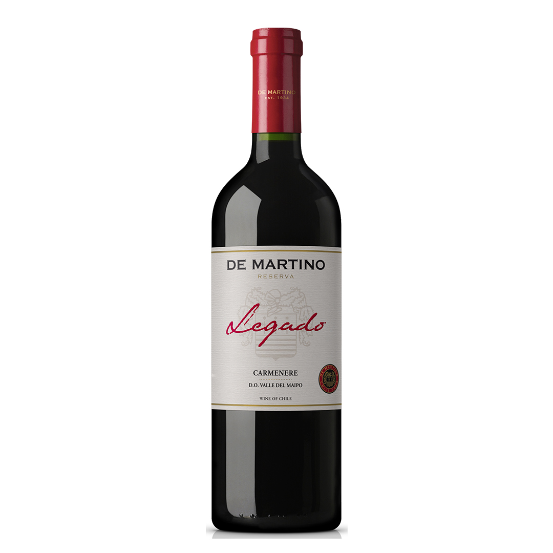 Вино De Martino Carmenere Legado Reserva червоне сухе 0,75л 13,5%