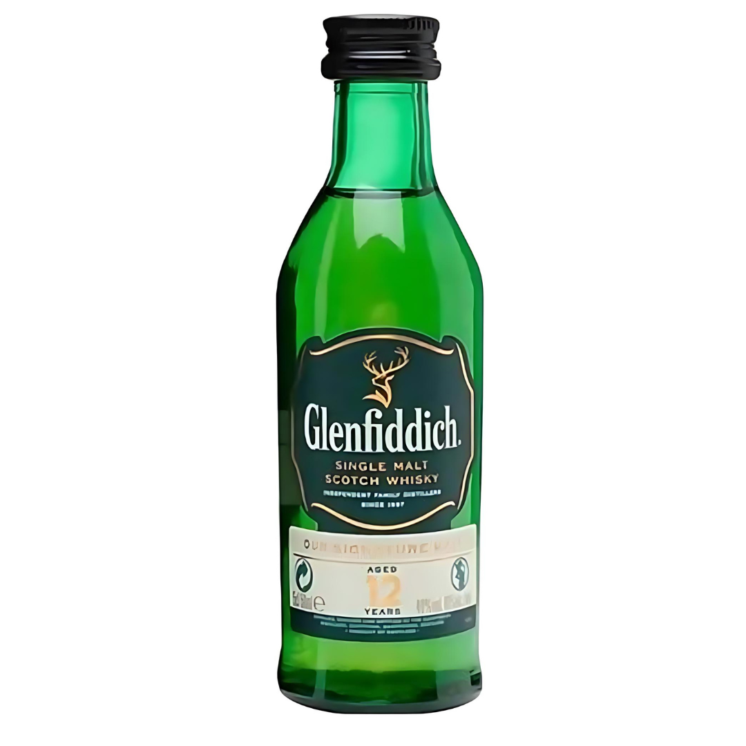 Віскі Glenfiddich 12 років витримки 0,05л 40%