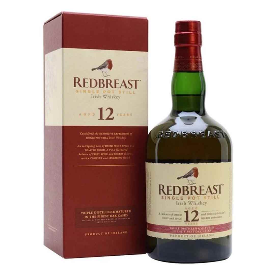 Виски Redbreast 12 лет выдержки 0,7 л 40% в подарочной упаковке