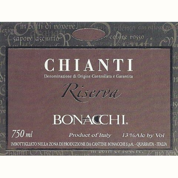 Вино Bonacchi Chianti Riserva сухе червоне 0,75л 12,5% купити