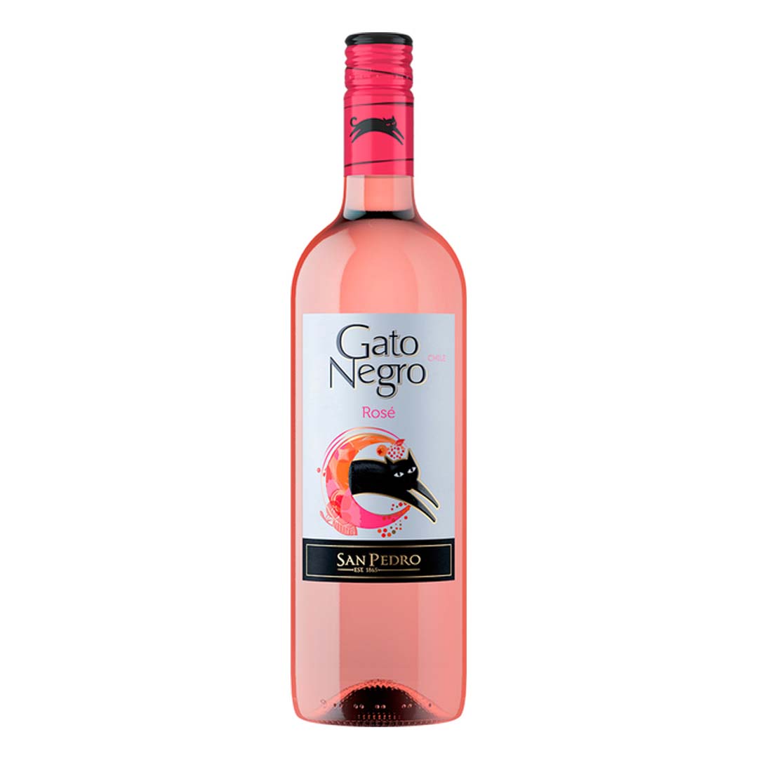 Вино Gato Negro Rose розовое сухое 0,75л 13,4%