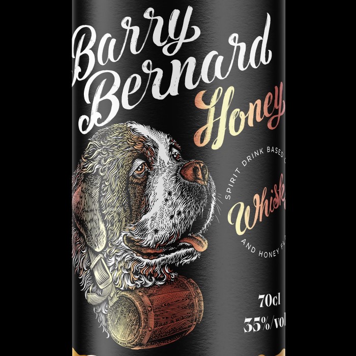 Алкогольный напиток Barry Bernard на основе виски с медовым вкусом 0,7л 35% купить