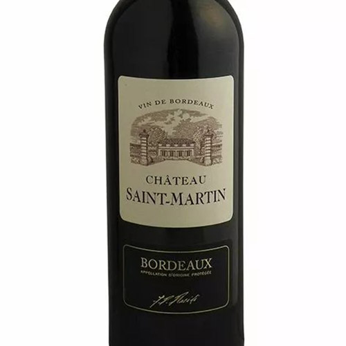 Вино Chateau Saint-Martin красное сухое 0,75л 12,5% купить