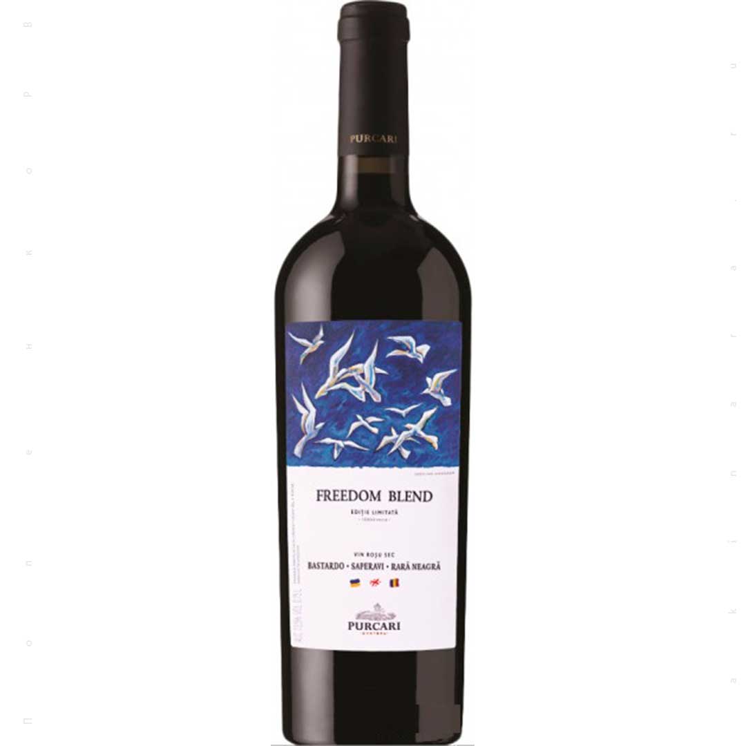 Вино Purcari Freedom Blend красное сухое 0,75л 14%